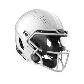 SCHUTT VICIS ZERO2 ELITE ADULT WHITE FOOTBALL HELMET WITH VISOR – Offense-Defense Sports