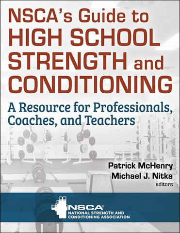 NSCA's Guide To High School Strength and Conditioning Book
