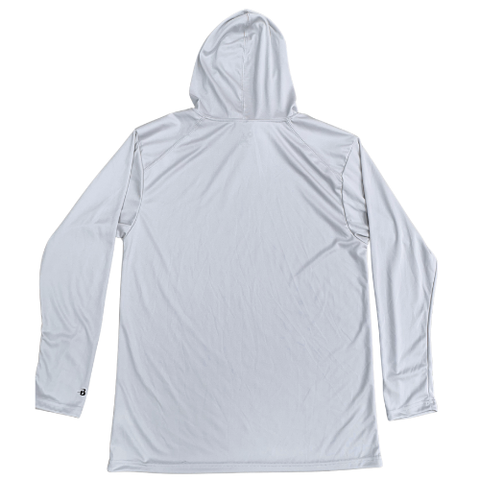 O-D Bowl Performance Long Sleeve Hooded T-Shirt — Corner Logo