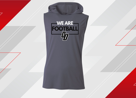 We Are Football Sleeveless Hoodie