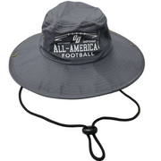 O-D All-American Football Wide Brim Bucket Hat