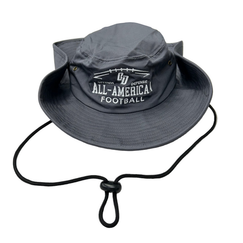 O-D All-American Football Wide Brim Bucket Hat