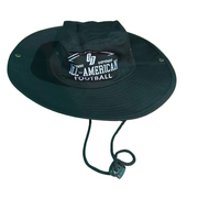 O-D All-American Football Wide Brim Bucket Hat