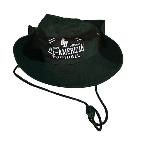 O-D All-American Football Wide Brim Bucket Hat