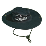O-D All-American Football Wide Brim Bucket Hat