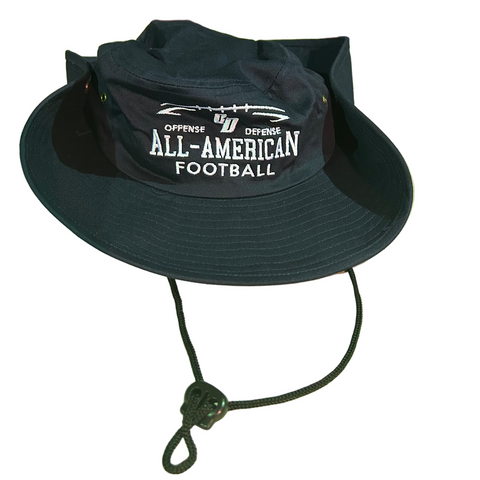 O-D All-American Football Wide Brim Bucket Hat