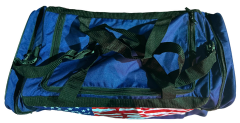 O-D All-American Football "Stars & Stripes" Duffle Bag