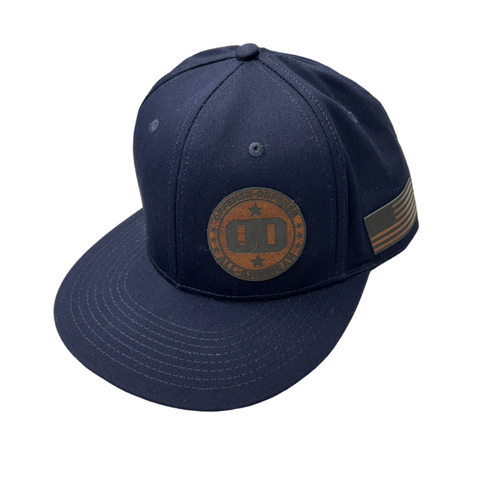 O-D All-American Quarter Panel Patch Flat Bill Snapback Hat