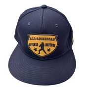 O-D All-American Shield Patch Flat Bill Snapback Hat