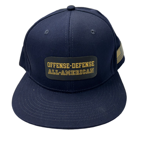 O-D All-American "Golden" Patch Flat Bill Snapback Hat
