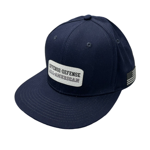 O-D All-American "Golf" Patch Flat Bill Snapback Hat