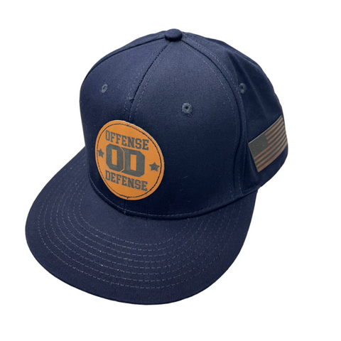 O-D Patch Flat Bill Snapback Hat