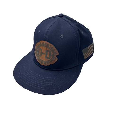 O-D All-American Football Patch Flat Bill Snapback Hat