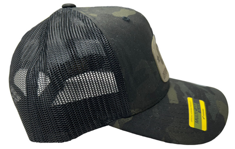 O-D Camo Snapback Mesh Trucker Hat