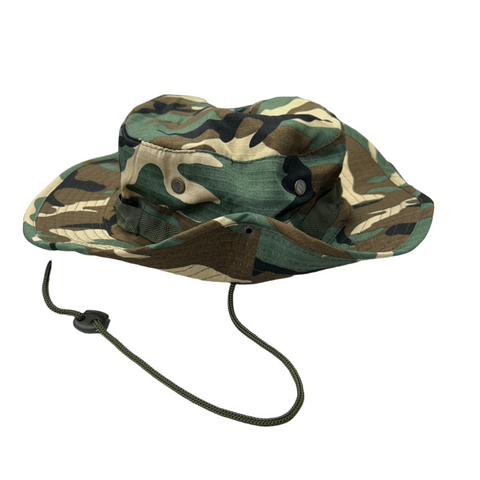 O-D All-American Bowl Camo Bucket Hat (Rounded Square Patch)