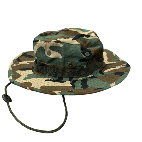 O-D All-American Bowl Camo Bucket Hat (Rounded Square Patch)