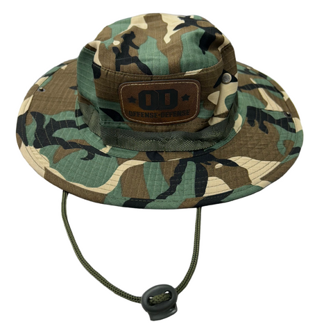 O-D All-American Bowl Camo Bucket Hat (Rounded Square Patch)
