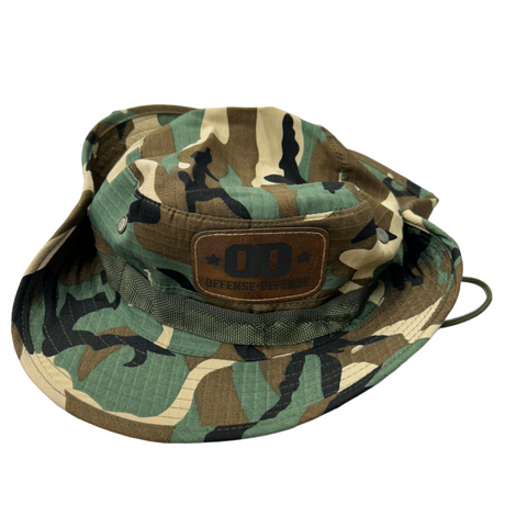 O-D All-American Bowl Camo Bucket Hat (Rounded Square Patch)