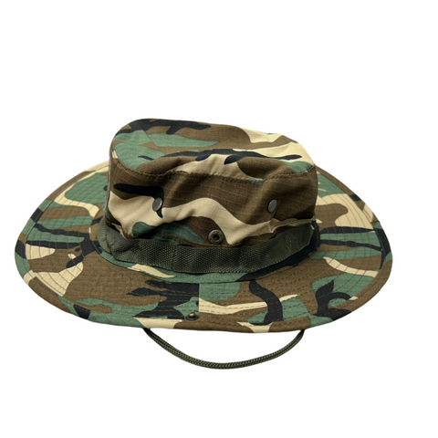 O-D All-American Bowl Camo Bucket Hat (Rounded Square Patch)
