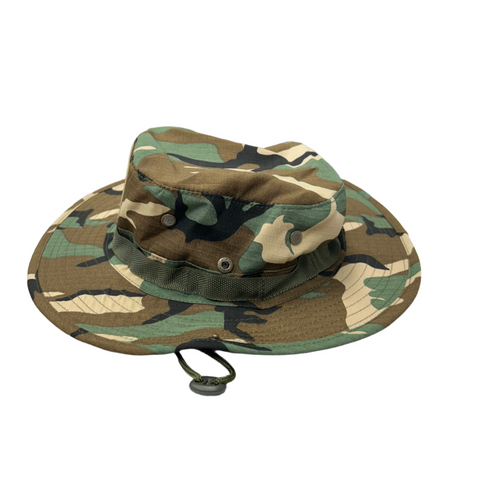 O-D All-American Bowl Camo Bucket Hat (Rounded Square Patch)