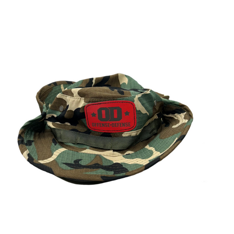O-D All-American Bowl Camo Bucket Hat (Rounded Square Patch)