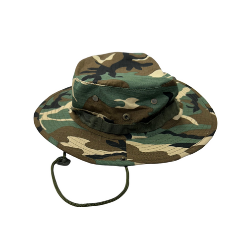 O-D All-American Bowl Camo Bucket Hat (Rounded Square Patch)