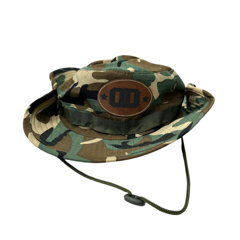 O-D Oval Patch Camo Bucket Hat