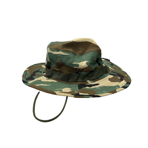 O-D Oval Patch Camo Bucket Hat