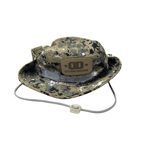 O-D Square Patch Digital Camo Bucket Hat