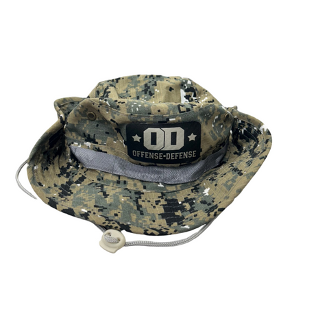 O-D Square Patch Digital Camo Bucket Hat