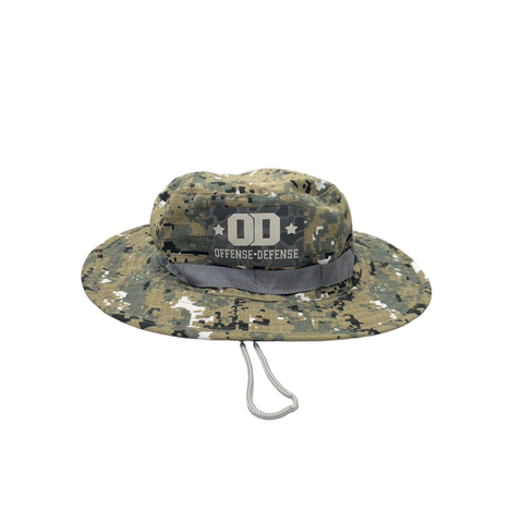 O-D Square Patch Digital Camo Bucket Hat