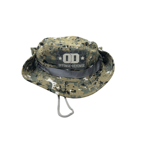 O-D Square Patch Digital Camo Bucket Hat