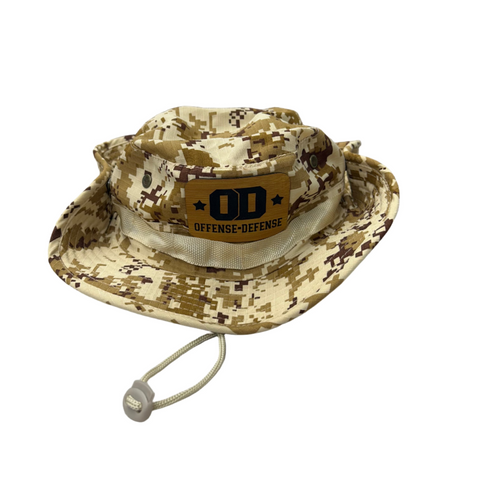 O-D Square Patch Desert Digital Camo Bucket Hat