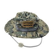 Offense Defense Patch Digital Camo Bucket Hat
