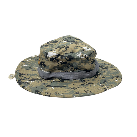 Offense Defense Patch Digital Camo Bucket Hat