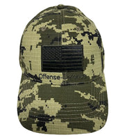 Digital Camo American Flag Adjustable Hat