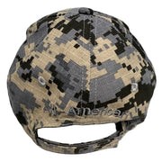 Digital Camo American Flag Adjustable Hat