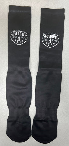 O-D Logo Adult Black Socks