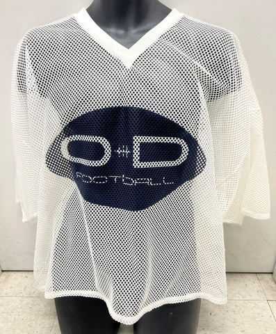 O-D White Mesh Practice Jersey
