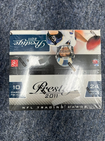 2011 NFL Prestige Factory Sealed Box of Cards
