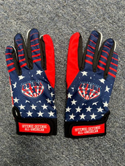 O-D Stars n Stripes Football Gloves