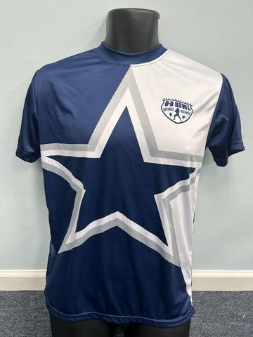 Navy Sublimated Star All-American Tee
