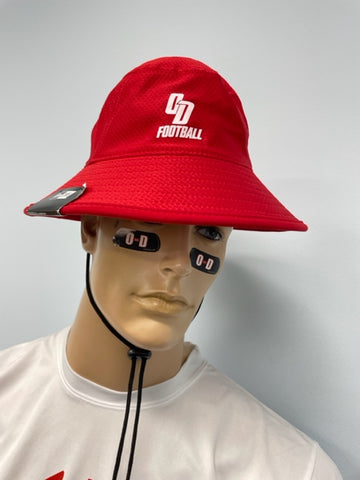 O-D New Era Red Bucket Hat